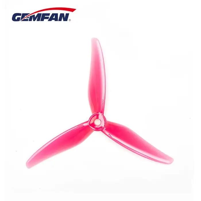 Hélices Gemfan 51466 V2 5 pouces 3 pales/tripales pour moteur brushless FPV, pour drone de course FP