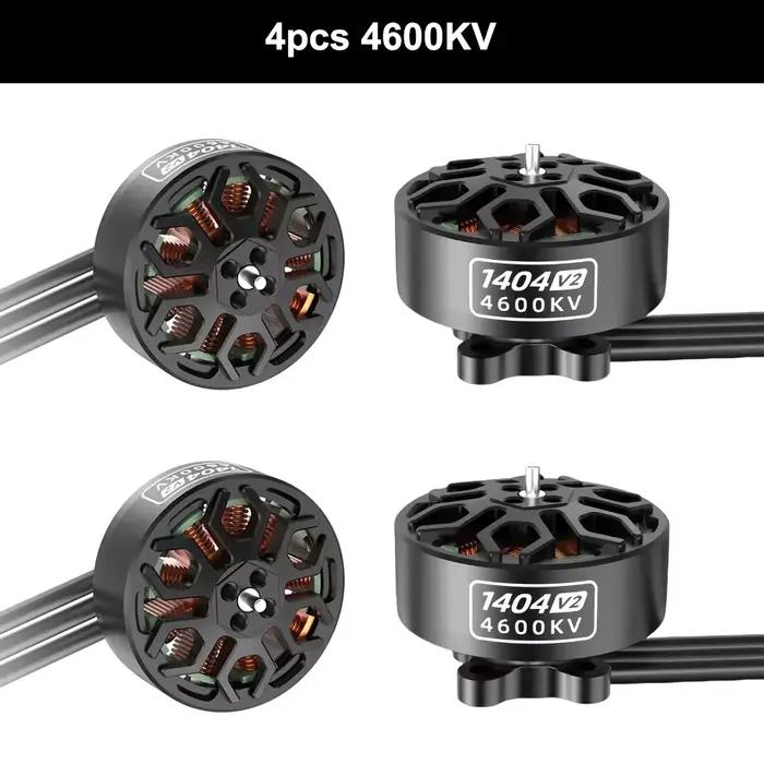 【Liquidation】Moteur SpeedyBee 1404 V2 4600KV 4S LiPo pour drone FPV Bee25 2,5 pouces