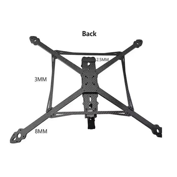 Drone en fibre de carbone MARK4 V3 pro, 15 pouces, 680 mm, cadre en aluminium de qualité aéronautiqu