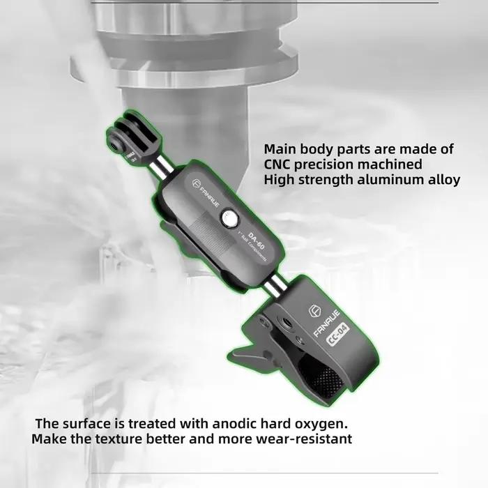 FANAUE support de caméra d'action stabilisateur de cardan rush moto vélos ATV UTV accessoires de Sco