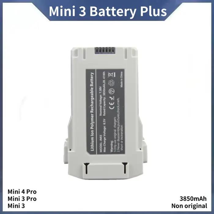 Batterie de vol intelligente pour mini importateur, temps de vol, compatible avec Mini 3 Pro, Mini 4