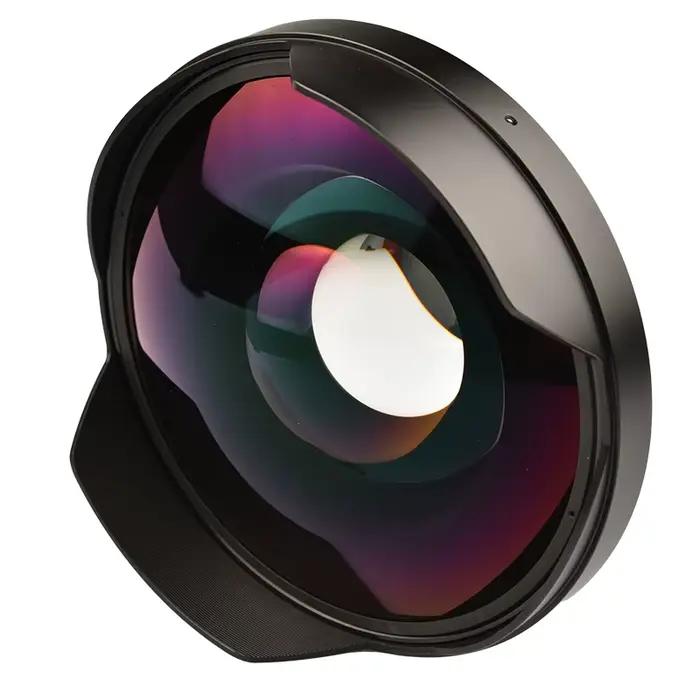 VLOGMAGIC Adaptateur d'objectif ultra grand angle fisheye 0,3X 52MM / 58MM / 62MM / 67MM / 72MM avec