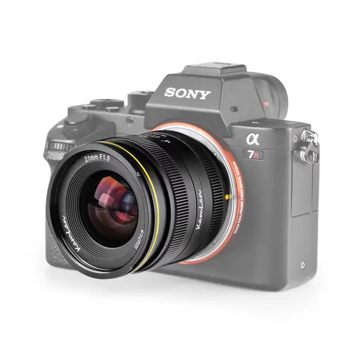 Objectif à mise au point manuelle Kamlan 21mm F1.8 APS-C pour appareils photo sans miroir Fujifilm F