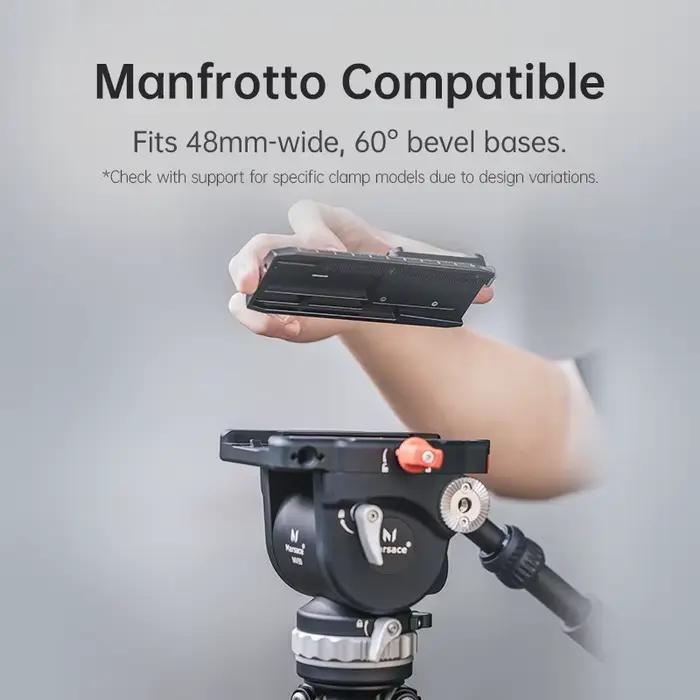 Ulanzi F38 Kit de plaque de dégagement rapide V2 pour DJI RS4 / RS4 PRO / RS3 / RS3 Pro / RS2 / RSC2