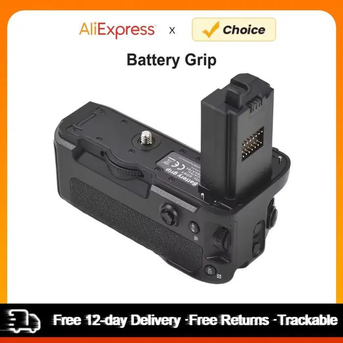 Support de poignée de batterie vertical VG-C4EM avec fentes de batterie pour touristes, Sony A9 II,