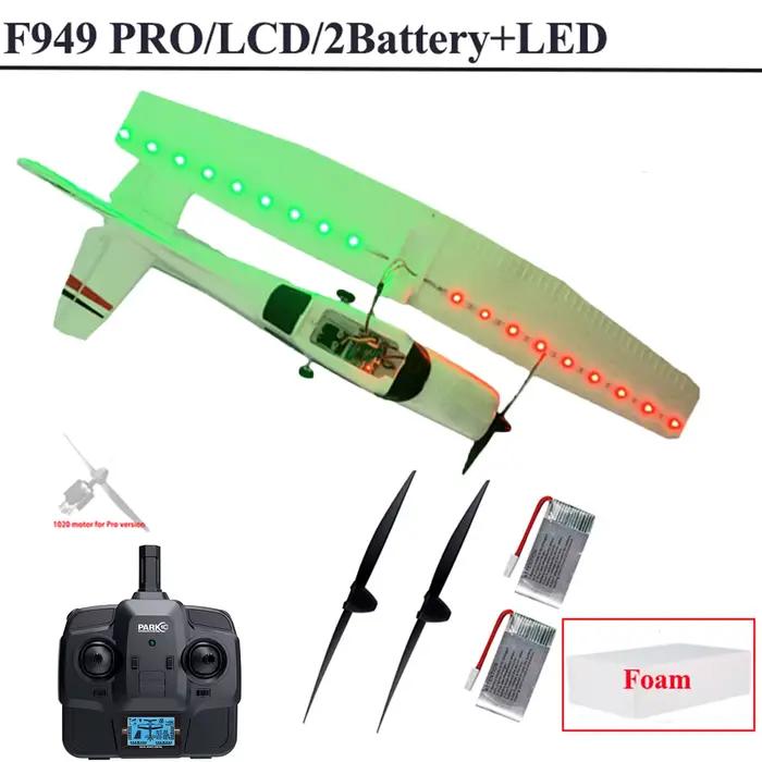 【C0】WLtoys 2.4G F949 Version LCD avion RC Cessna 182 3D6G 3Ch avion à voilure fixe Drone extérieur R