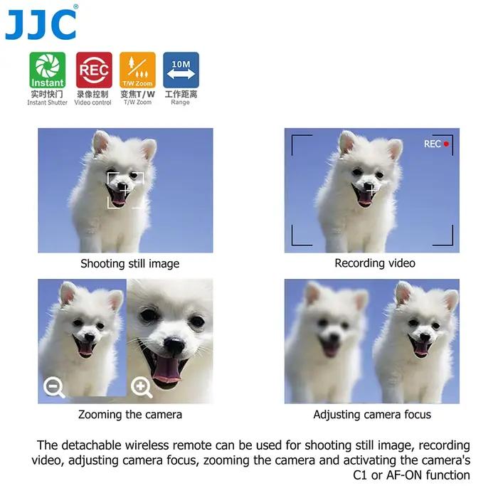 JJC GP-VPT2BT trépied de poignée de télécommande Bluetooth pour Sony A7 V A7V A7M5 ZV1 II ZVE10 ZVE1