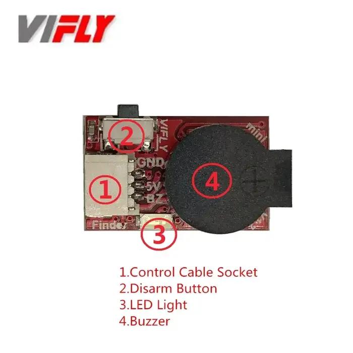 VIFLY Finder Mini Micro FPV Drone Buzzer Tracker 100DB