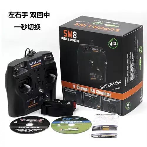 Contrôleur de simulateur SuperLink SM8 8CH RC, pour Drone de course FPVFreeRider Realflight FPV, avi