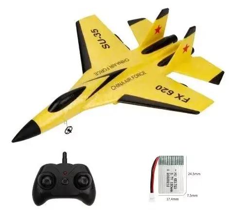 Mini Drone RC SU35 2.4G avec Lumières LED, Avion, Télécommande, Modèle Volant, Aéronautique, SU57, E