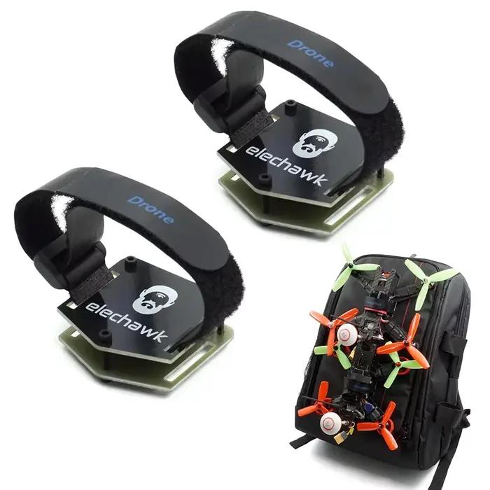 1 ensemble de sac à dos pour Drone, bricolage, boucle de suspension, crochet pour pilote FPV, vol en