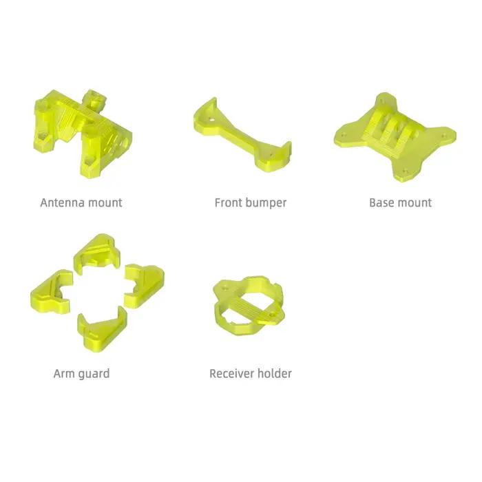 Kit de pièces en TPU pour cadre FlyFishRC Volador VX3/3.5 O3 imprimé en 3D, compatible avec les cadr