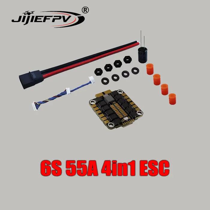 Module de contrôle de vol JIJIEFPV H743 Stack Drone Model H7 Tower H743, ESC quatre-en-un 55A/60A/70