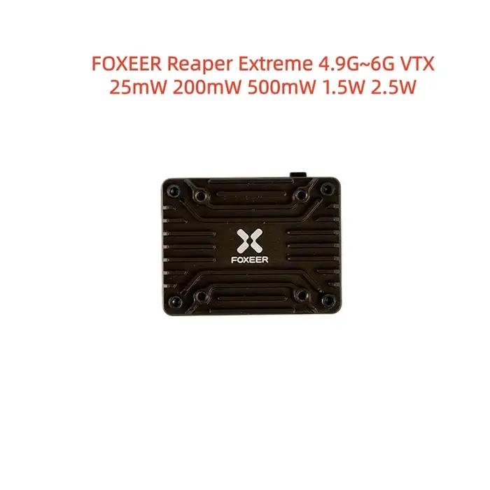FOXEER Reaper Extreme 5.8G 2.5W 80CH FPV 4.9G~6G VTX 25mW 200mW 500mW 1.5W 2.5W Réglable 2-8S 20X20m