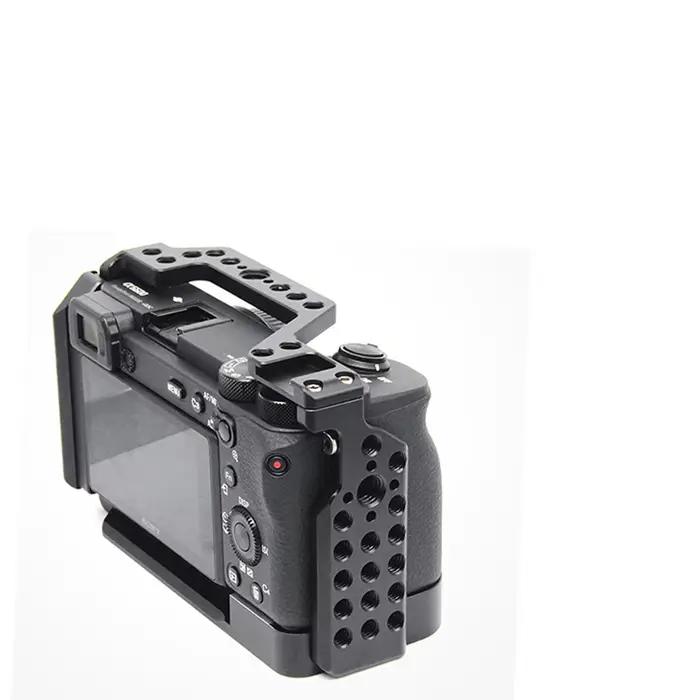 JINTU Cage en aluminium A6600 pour appareil photo Sony Alpha 6600, stabilisateur de photographie DSL