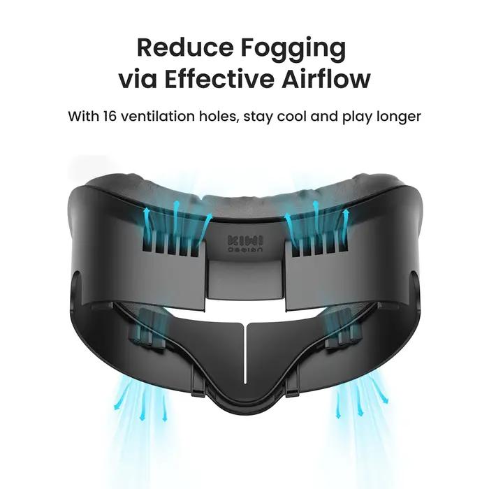 KIWI design V3 Interface faciale compatible avec les accessoires Meta Quest 3
