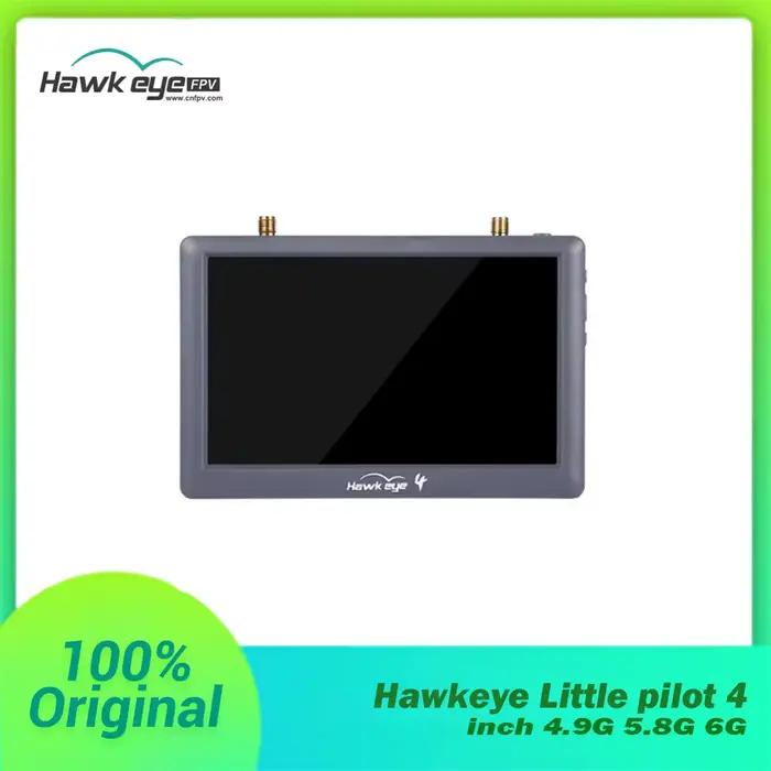 Hawkeye Little pilot 4, moniteur FPV 5 pouces 4.9G 5.8G 6G avec DVR 108CH et mode de suivi pour véhi