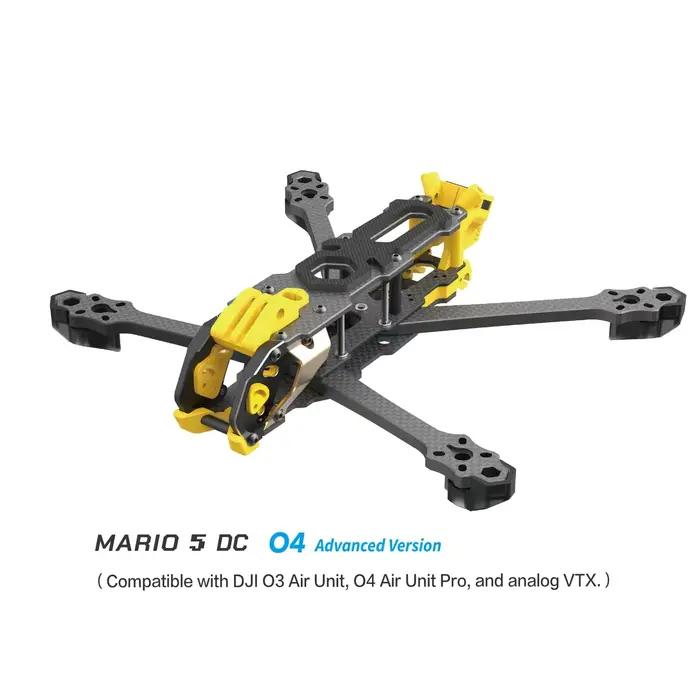 SpeedyBee 2025 Mario 5 O4 Carbon Frame - DC/XH double version pour drone FPV Racing & Freestyle (kit
