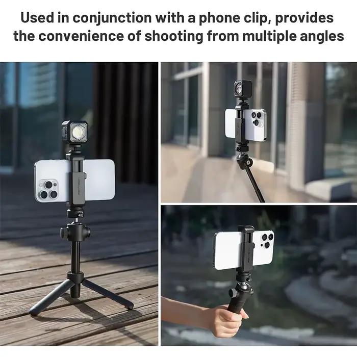 IcalYTECH-Trépied perche d'extension CapLock, perche à selfie avec ensemble de montage pour téléphon
