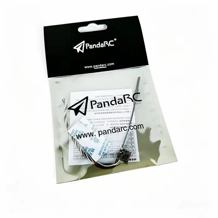 PandaRC Nano25 5.8G VTX, 25mW, ultra compact 10x10mm, 40CH, réglage OSD, pour drone de course FPV
