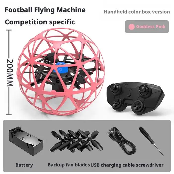 Nouveau drone de football de grande taille de 20 cm, résistant aux chocs, spécialement conçu pour le