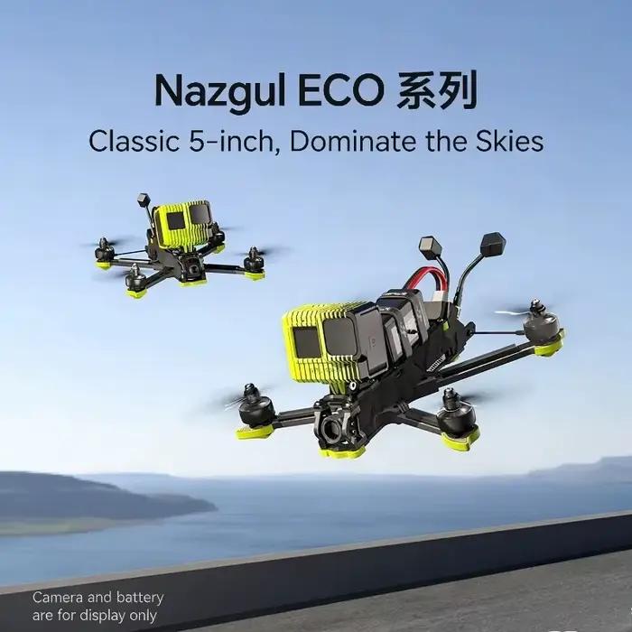 IFlight Nazgul XL5 ECO BNF 6S 5mm Arm Carbon Frame FPV Racing Drone Freestyle Ready To Fly Kit pour