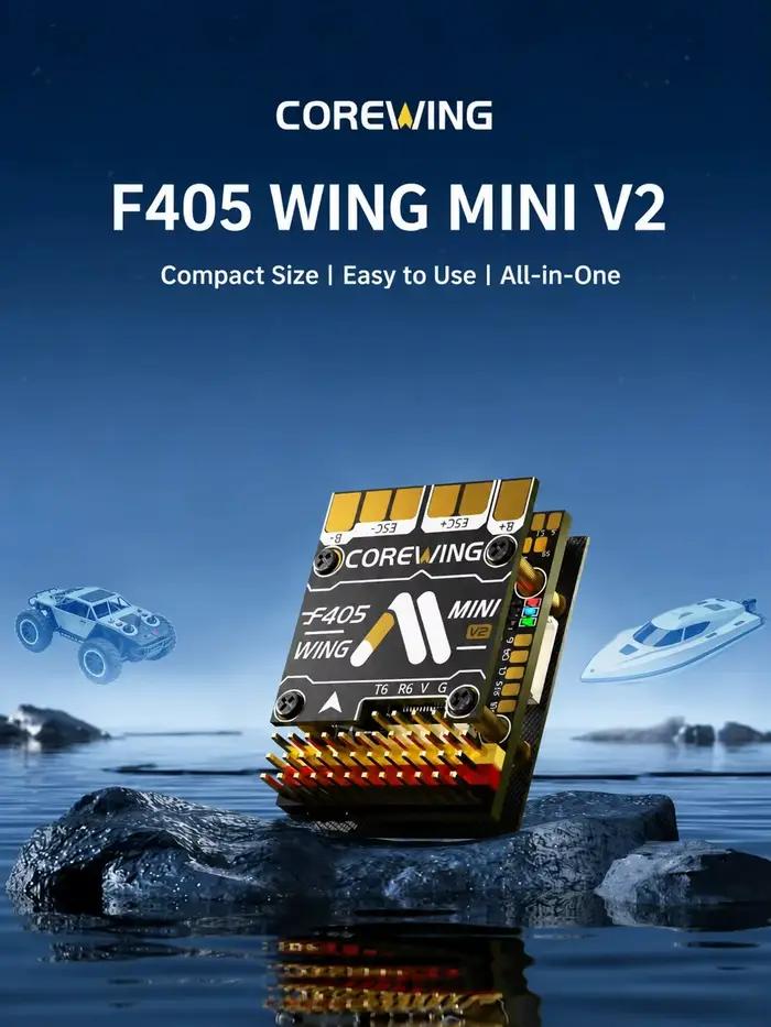 Contrôleur de vol Speedybee F405 Wing APP FC F405 Wing MINI 2-6S LiPo pour avion modèle RC à aile fi