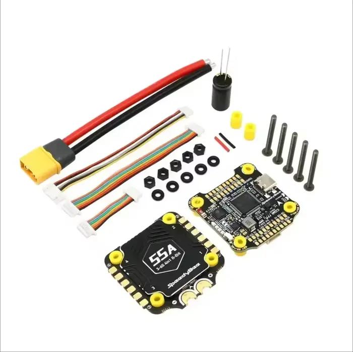 SpeedyBee – Kit de contrôle de vol et ESC 4 en 1, F405 V4 BLS 55A, Configuration Bluetooth haute Per