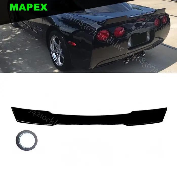 Becquet d'aile arrière de Style étendu ZR1, adapté pour Corvette C5 noir brillant 1997 – 2004