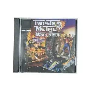 PS1 LSD/drlnk! PAL avec manuel, disque de jeu copié, console débloquée noire, lecteur optique rétro,