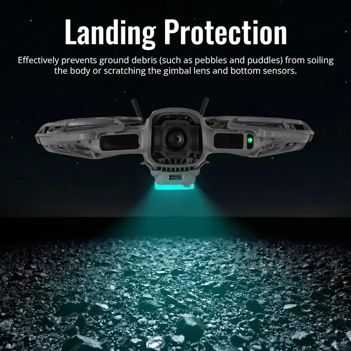 Pour DJI Neo 2 : Projecteur LED coloré réglable pour avertissement nocturne