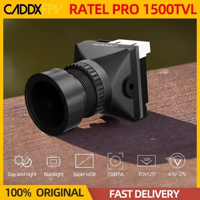 En stock Caméra FPV Caddx Ratel PRO 1500TVL 16:9/4:3 NTSC/PAL FOV125 °