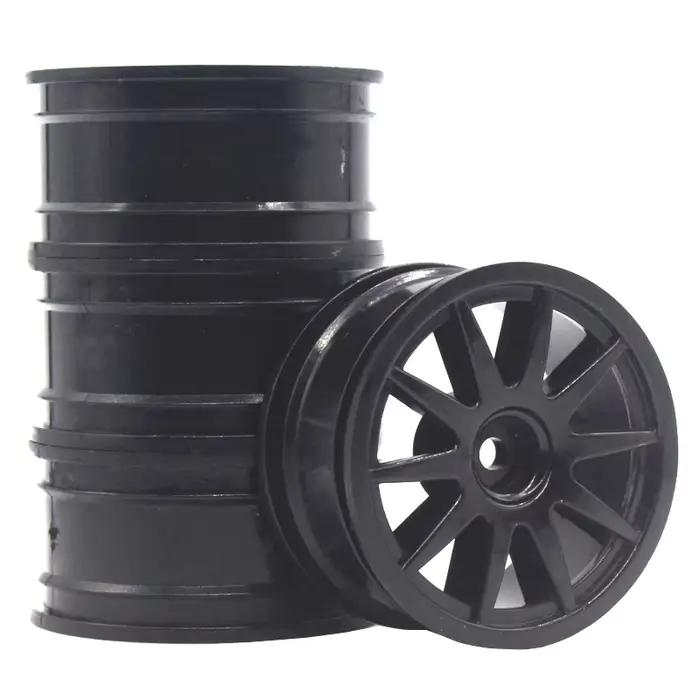 Jante de roue en plastique adaptée à la voiture de course sur route HPI HSP RC modèle 1:10 pour HSP 94123/94122/94103/D4/D3