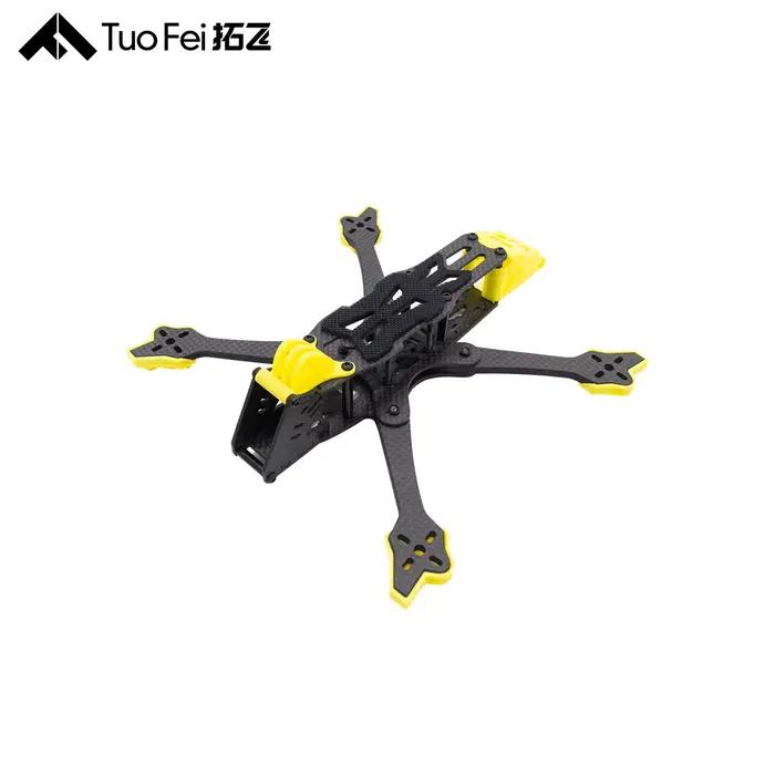 TUOFEI Cadre de drone FPV 5 pouces en fibre de carbone