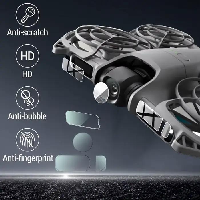 Train d'atterrissage pliable et lentille pour Drone DJI Neo 2
