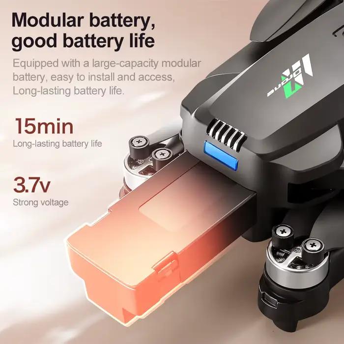 Drone M7 Équipé Grand Écran Caméra Stabilisée Image Électronique HD 5G Télécommande Quadri-directionnelle Propulsion Moteurs Sans Balais Occasions Spéciales