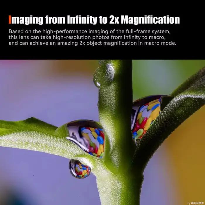 Objectif Macro plein cadre 120mm F2.8