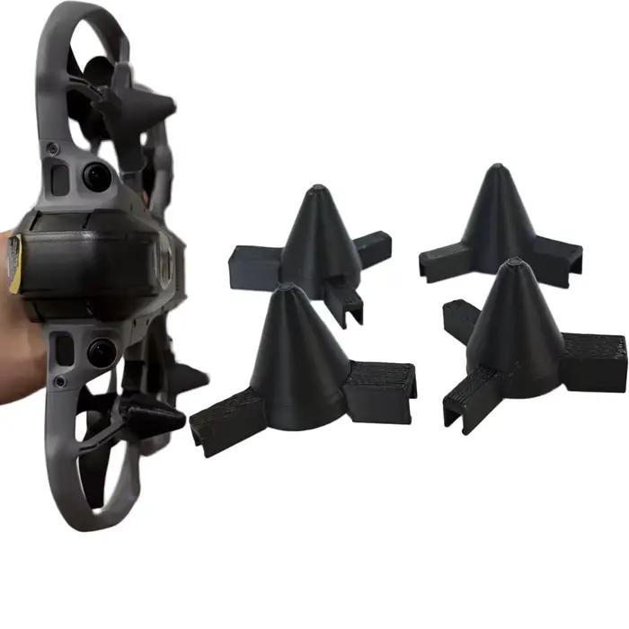 Pour DJI Avata : train d'atterrissage 360° noir