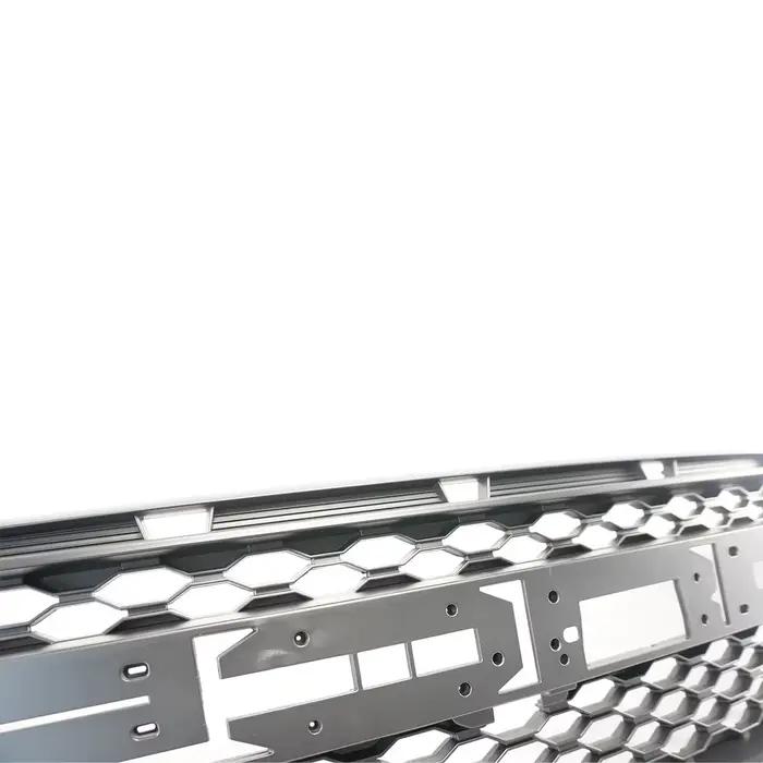 Grille de pare-chocs avant style Raptor avec éclairage sans ACC, pièces auto pour Ford Ranger 2022 2023