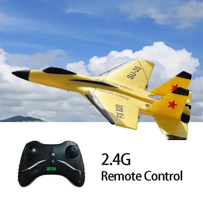 2.4G planeur RC Drone flanker-e SU35 avion à voilure fixe