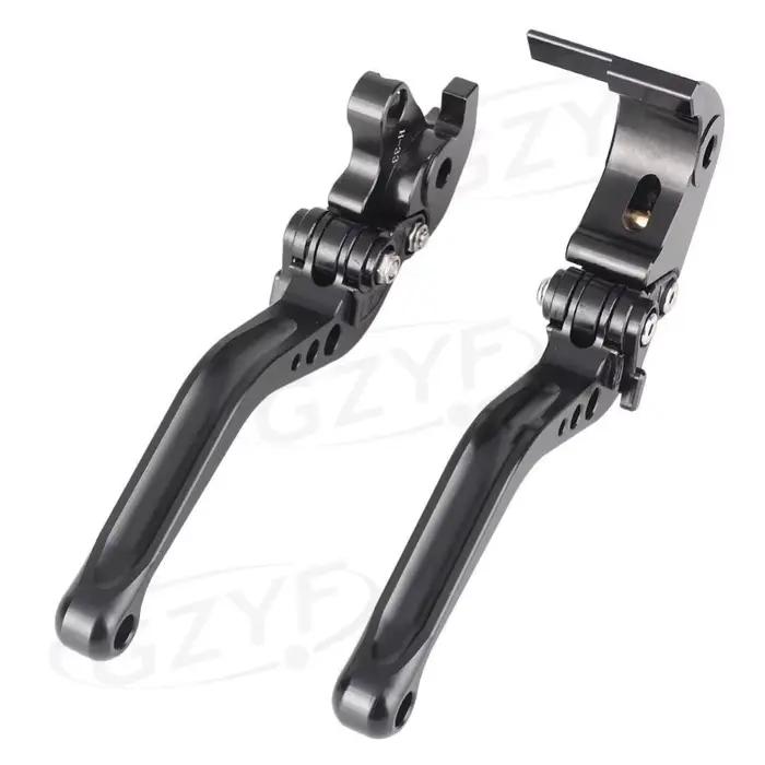 CNC Racing-Leviers de Frein et d'Embrayage Courts Réglables en Aluminium, pour Honda CBR1000RR CBR 1000 RR 2004 2005 2006 2007