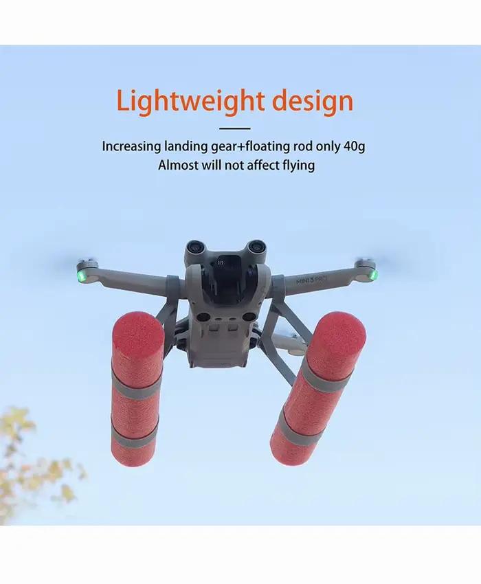 Flotteurs d'atterrissage aquatique pour DJI Mini 3 Pro/Mini 3/Mini 4 Pro – Accessoires de drone pour entraînement de vol et amélioration de la hauteur de vol