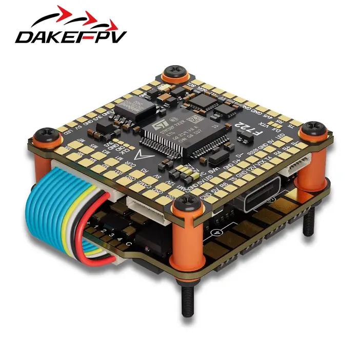 DAKEFPV F722 8S 70A pile contrôle de vol FC 3-8S 60A ESC F405 STACK 30X30mm ICM42688P gyroscope pour télécommande Drone de course FPV