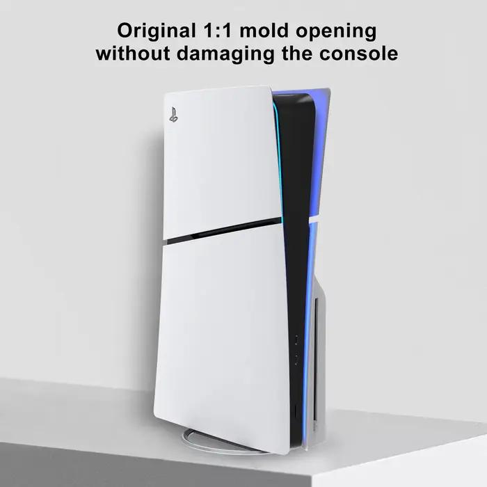 Nouveau support vertical 2025 pour consoles PS5 – Accessoires de base pour PS5 Slim, compatible avec les versions Pro (disque et numérique)