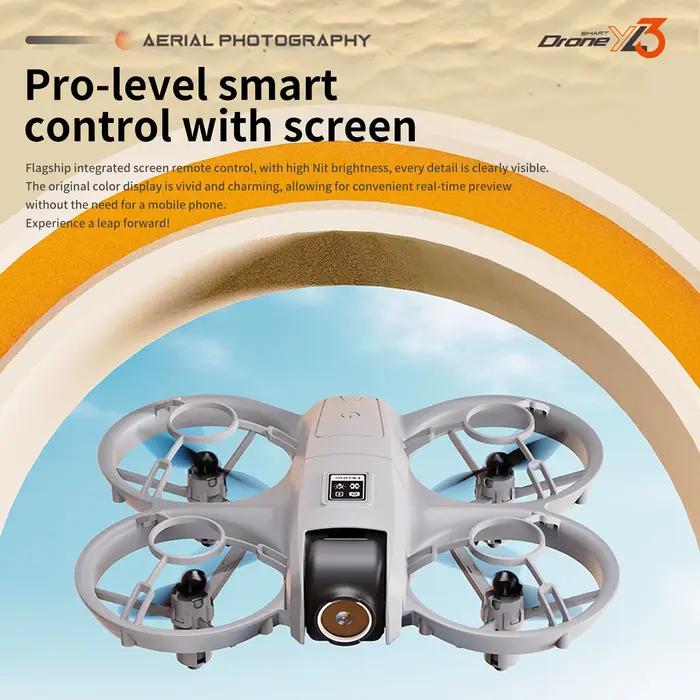 Drone Rc YL3 avec écran RC 180 ° Caméra électrique réglable 4K HD