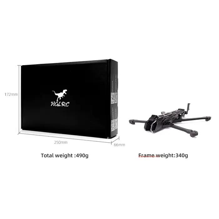 HGLRC Nblade PRO – Cadre de 7 pouces pour drone FPV Freestyle – Accessoires et kit de structure pour kit FPV RC