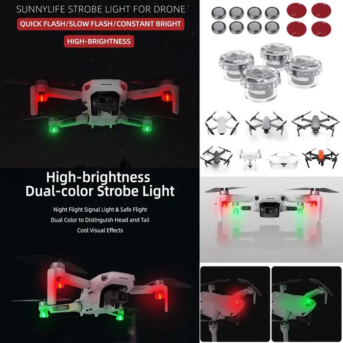 Lampe stroboscopique universelle pour drone