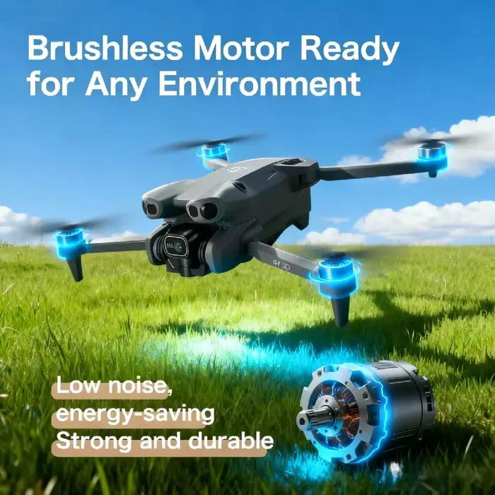 Meilleures ventes GT50 Drone 4.3 pouces écran télécommande 8K EIS 183g léger débutant pliable GPS quadrirotor pour adultes voyage