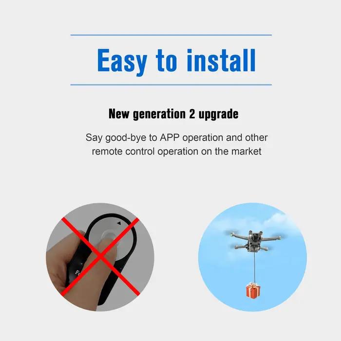 Système Airdrop 12km pour DJI Mini 3 Pro
