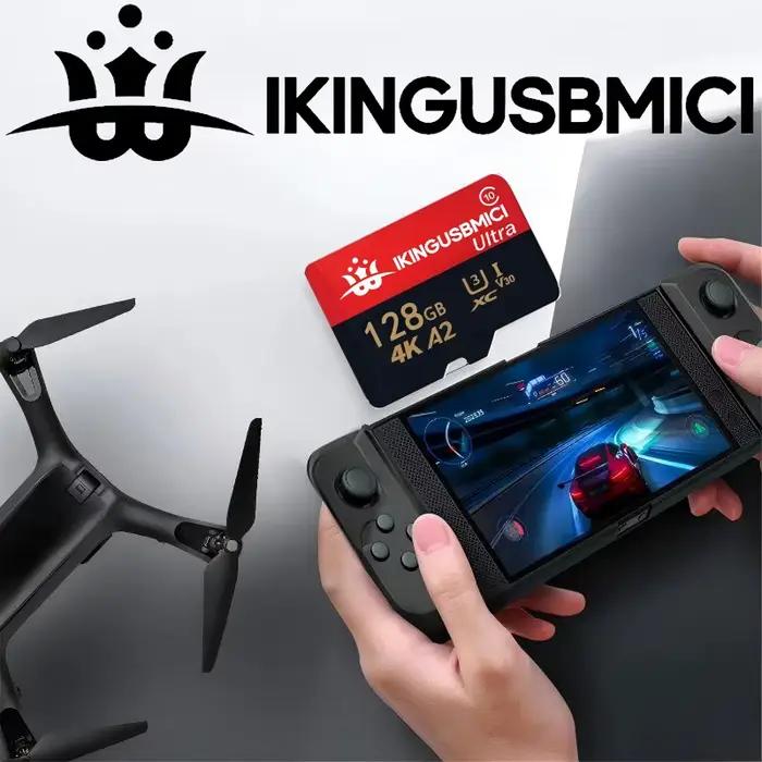 Carte Micro SD Spécifique aux Drones SDXC A2 4K V30 U3 Haute Capacité pour Drone, Smartphone, Tablette et Appareils Numériques Occasions Spéciales